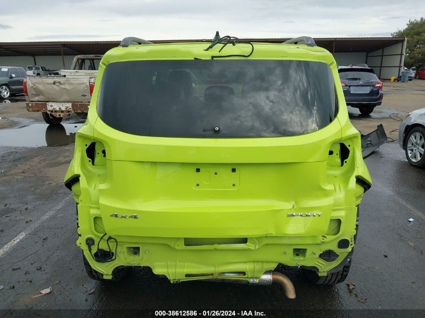 2017 JEEP RENEGADE SPORT 4X4 - ZACCJBAB9HPG03038