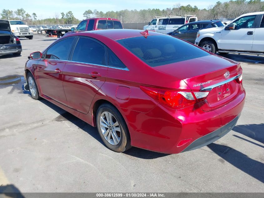 2014 HYUNDAI SONATA GLS - 5NPEB4AC2EH856099