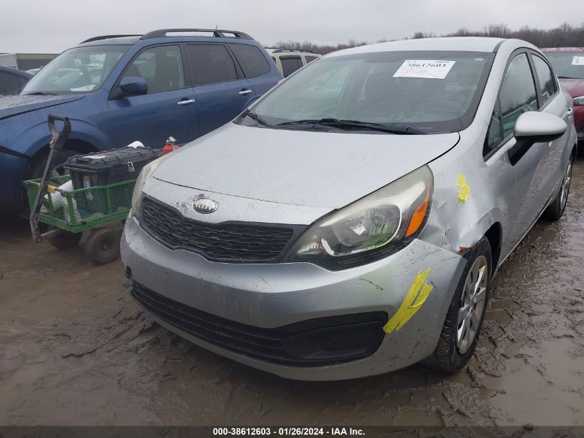 2013 KIA RIO LX - KNADM4A31D6170387