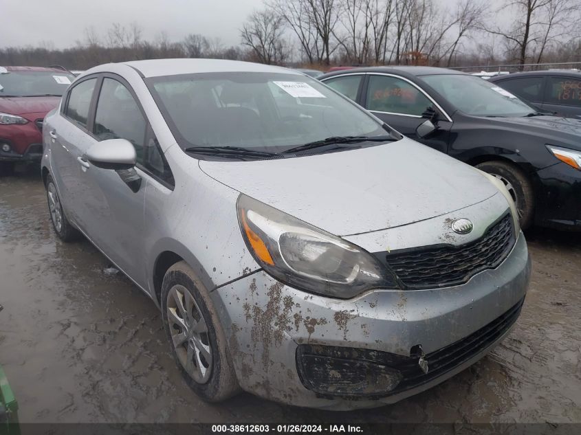 2013 KIA RIO LX - KNADM4A31D6170387