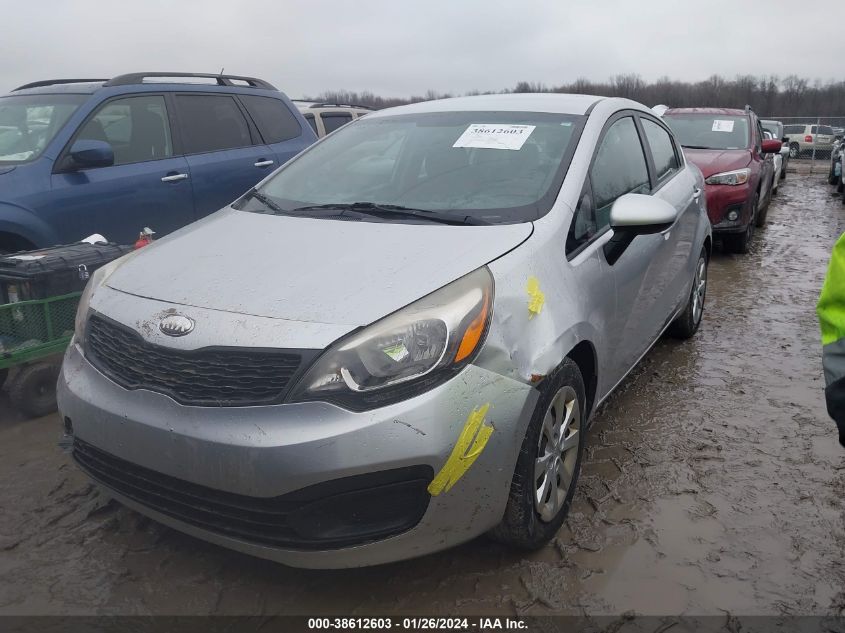 2013 KIA RIO LX - KNADM4A31D6170387
