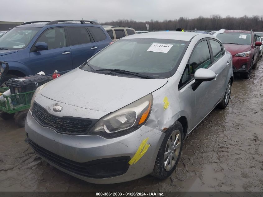 2013 KIA RIO LX - KNADM4A31D6170387
