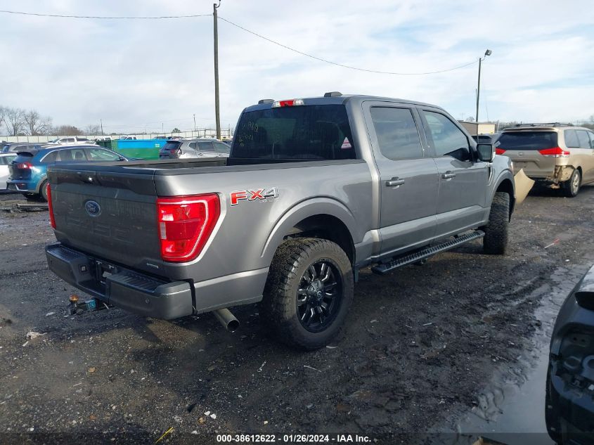 2021 FORD F-150 SUPERCREW - 1FTFW1E85MFB51982