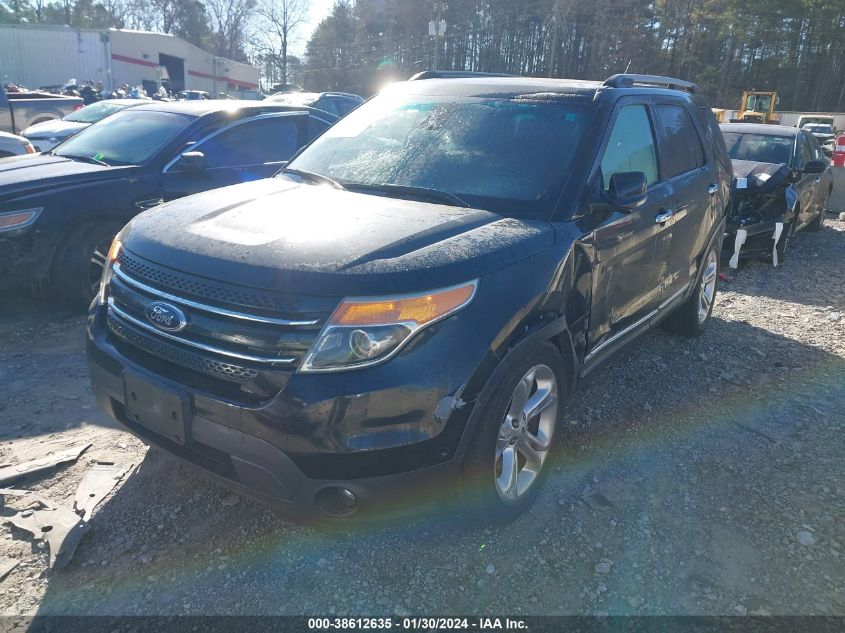 2014 FORD EXPLORER LIMITED - 1FM5K7F80EGB33289