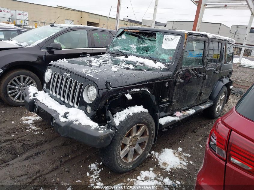 2017 JEEP WRANGLER UNLIMITED SAHARA 4X4 - 1C4BJWEG6HL552501