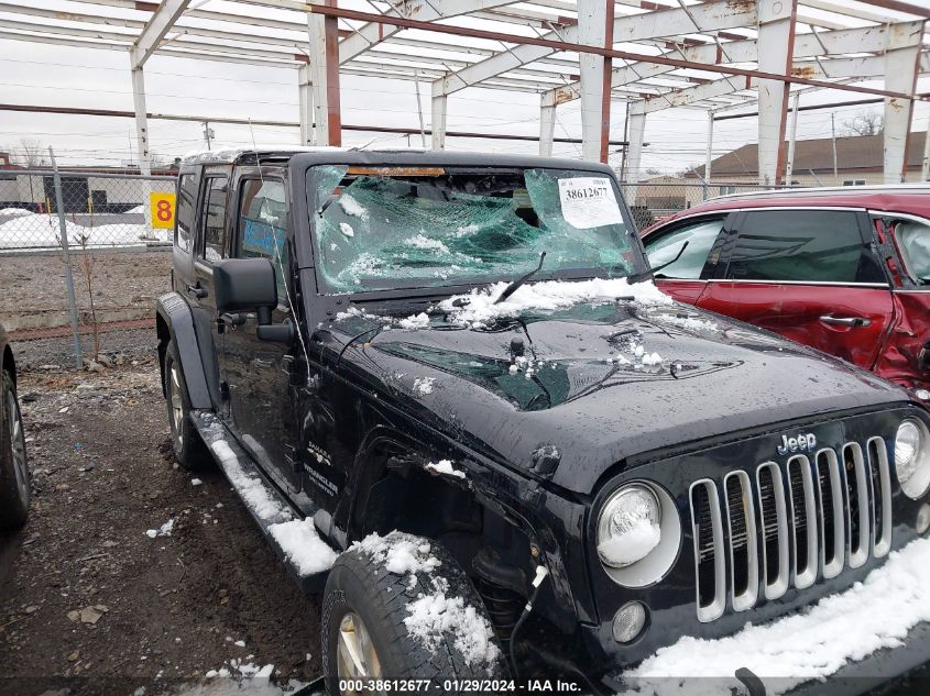 2017 JEEP WRANGLER UNLIMITED SAHARA 4X4 - 1C4BJWEG6HL552501