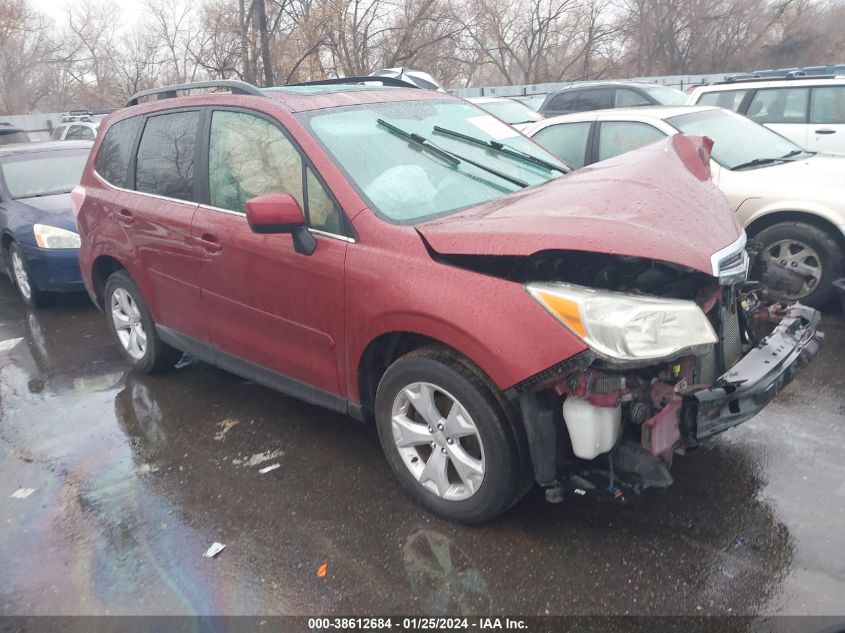 2015 SUBARU FORESTER 2.5I LIMITED - JF2SJAKC6FH446958
