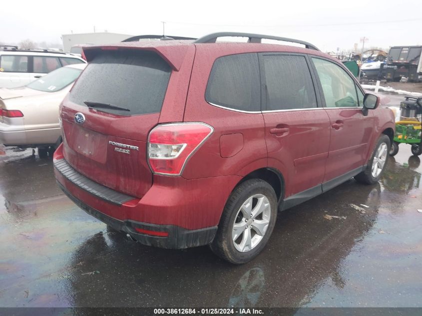 2015 SUBARU FORESTER 2.5I LIMITED - JF2SJAKC6FH446958