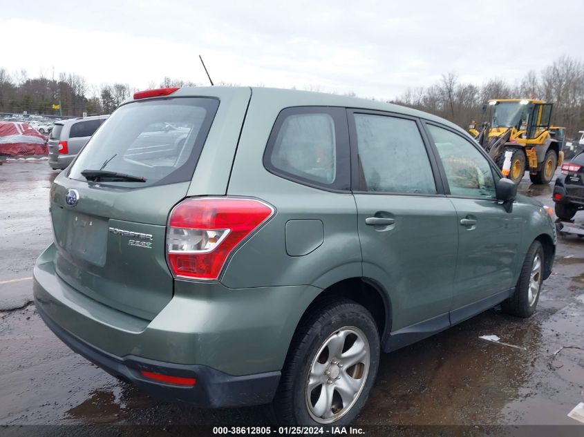 2015 SUBARU FORESTER 2.5I - JF2SJAAC7FH822441