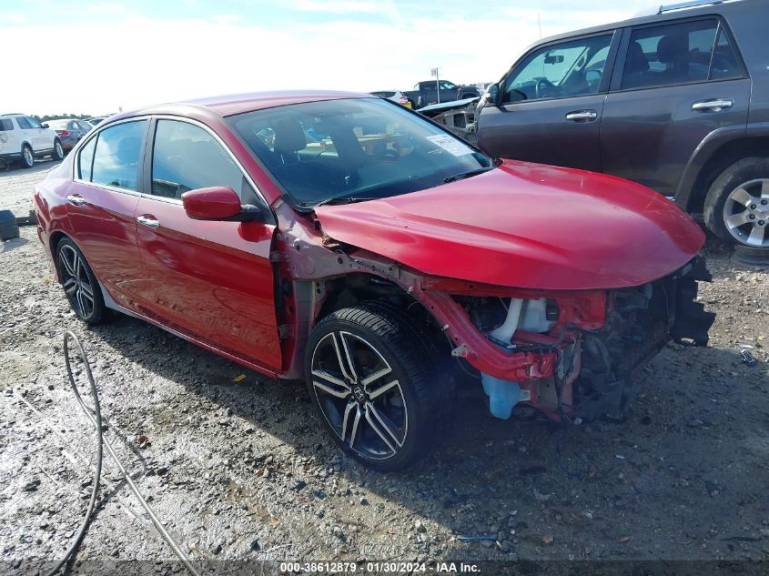 2016 HONDA ACCORD SPORT - 1HGCR2F52GA178399