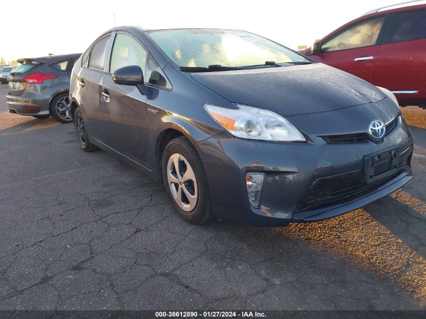 2013 TOYOTA PRIUS TWO - JTDKN3DU4D1685693
