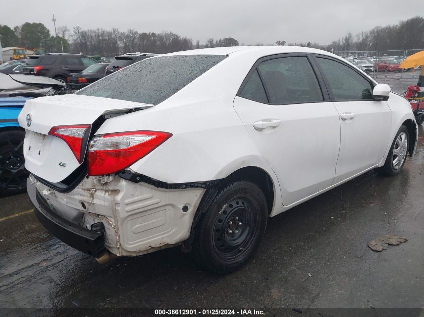 2014 TOYOTA COROLLA LE - 2T1BURHE9EC199581