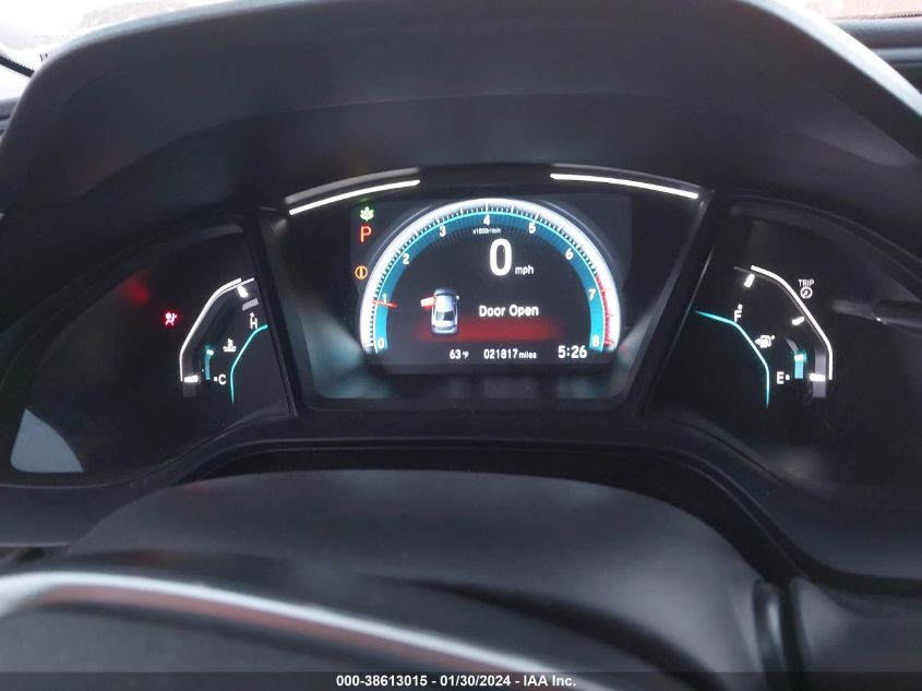 2019 HONDA CIVIC LX - 2HGFC2F66KH549078