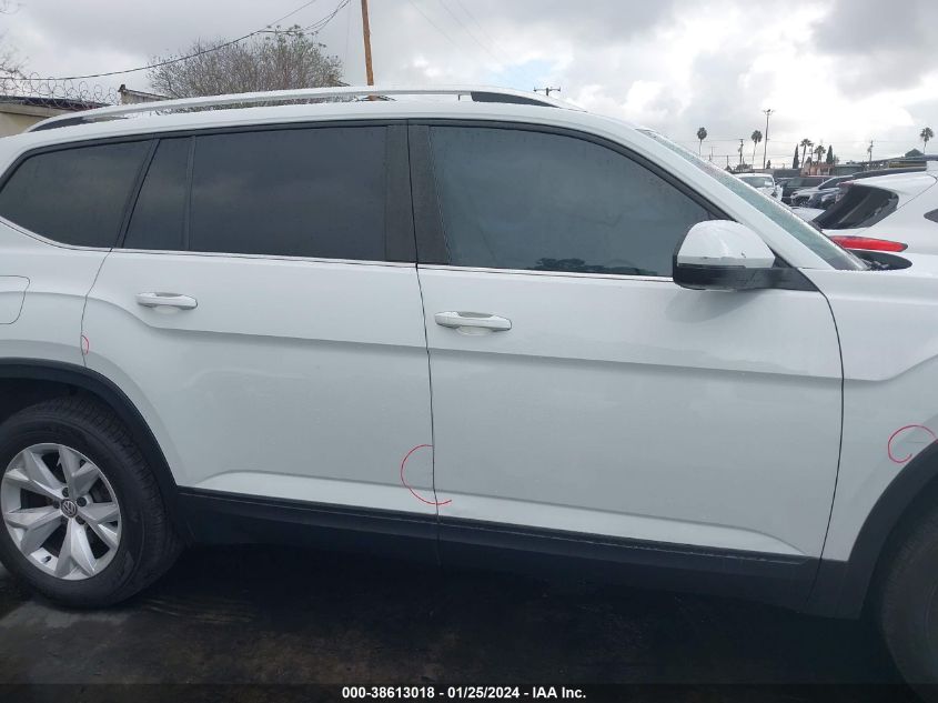 2019 VOLKSWAGEN ATLAS S - 1V2AP2CA5KC587067