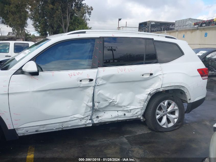 2019 VOLKSWAGEN ATLAS S - 1V2AP2CA5KC587067