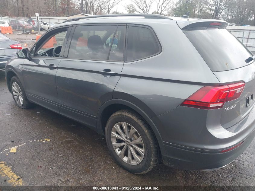 2020 VOLKSWAGEN TIGUAN 2.0T S - 3VV0B7AX1LM130886