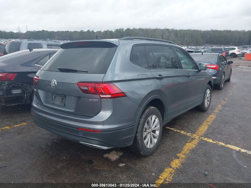 2020 VOLKSWAGEN TIGUAN 2.0T S - 3VV0B7AX1LM130886