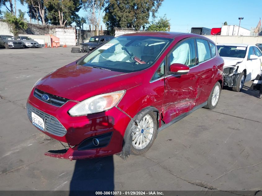 2013 FORD C-MAX HYBRID SEL - 1FADP5BU2DL545783