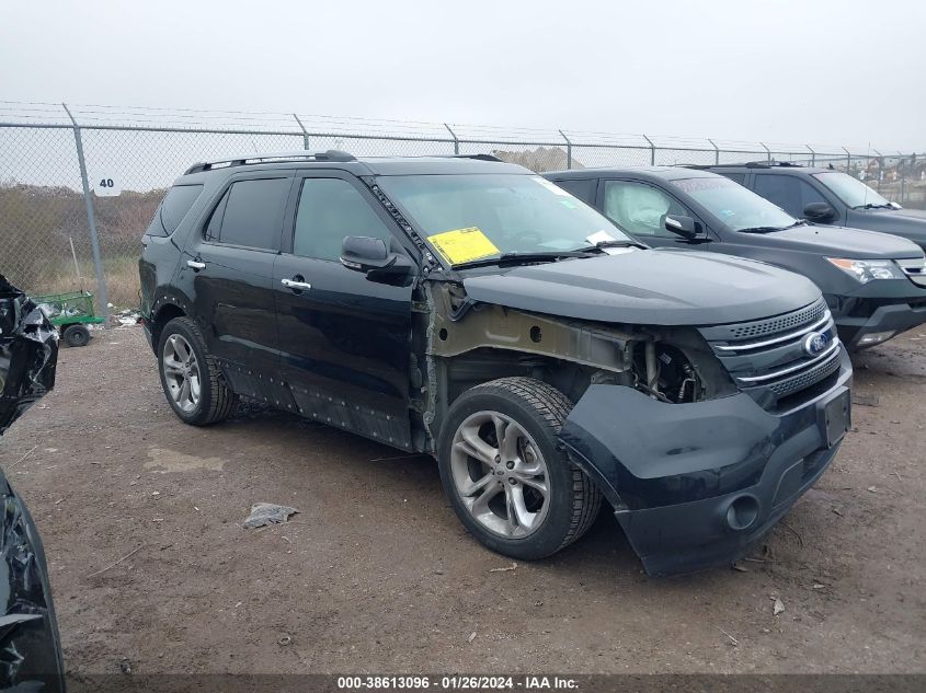 2013 FORD EXPLORER LIMITED - 1FM5K7F85DGC67276