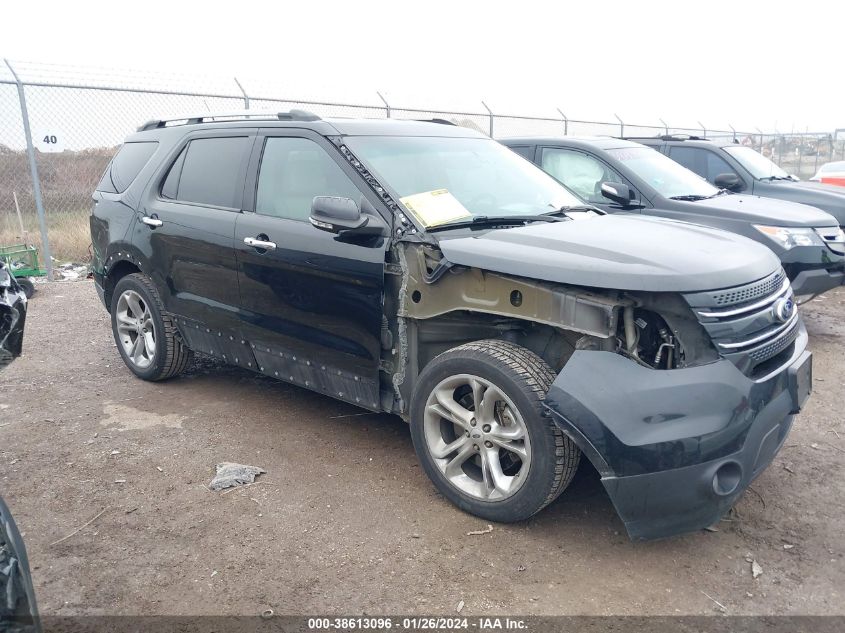 2013 FORD EXPLORER LIMITED - 1FM5K7F85DGC67276