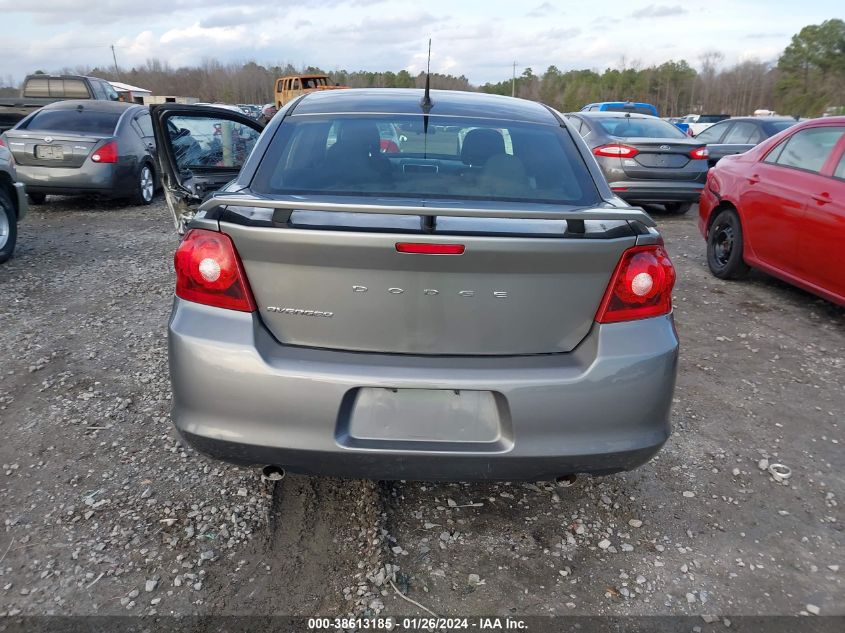 2013 DODGE AVENGER SE - 1C3CDZAG0DN771590
