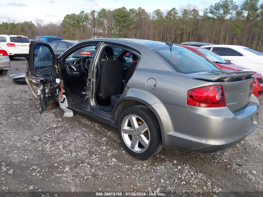 2013 DODGE AVENGER SE - 1C3CDZAG0DN771590