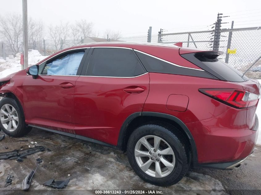 2016 LEXUS RX 350 - 2T2BZMCA7GC009722