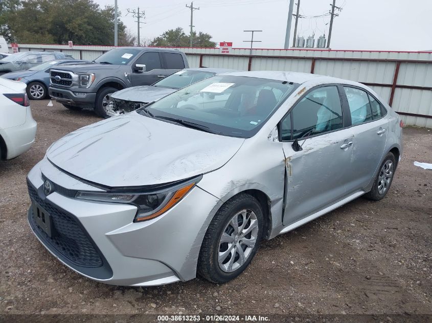 2022 TOYOTA COROLLA LE - 5YFEPMAE9NP276595