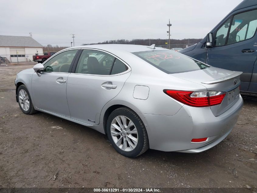 2013 LEXUS ES 300H - JTHBW1GG6D2024764