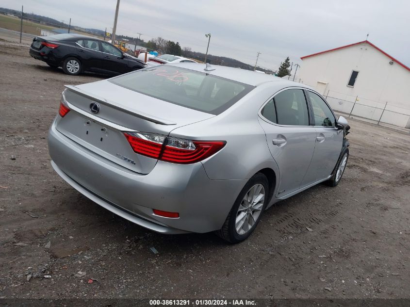 2013 LEXUS ES 300H - JTHBW1GG6D2024764