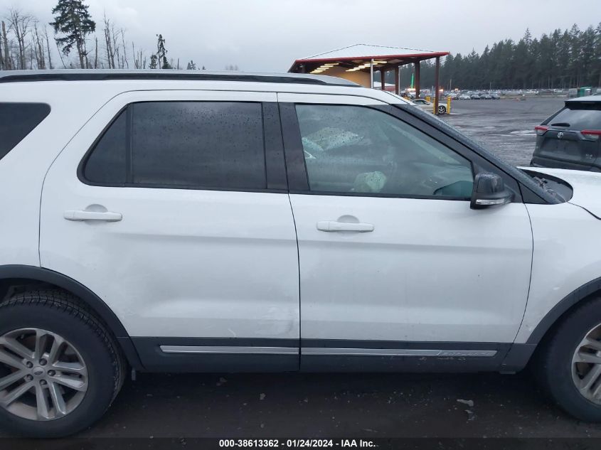 2017 FORD EXPLORER XLT - 1FM5K7DH0HGB53260