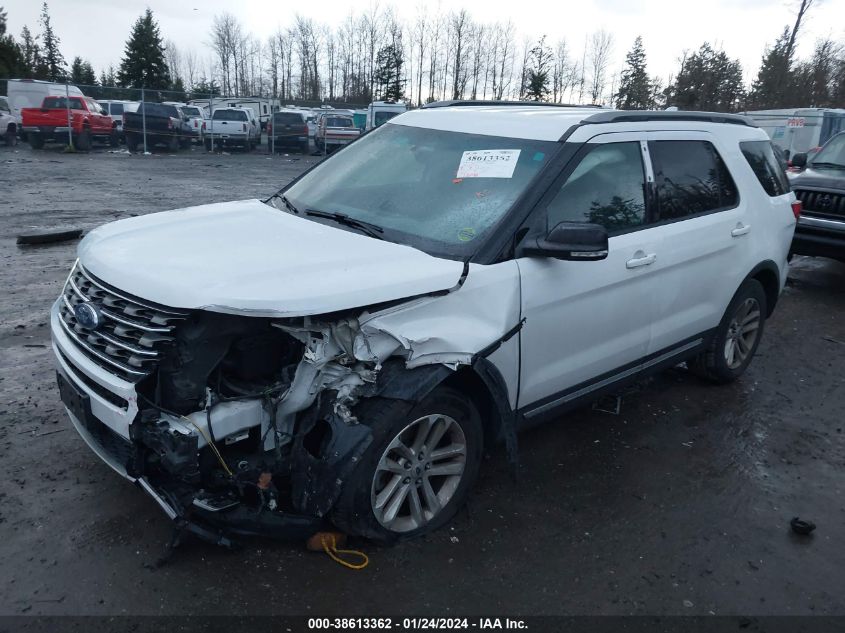 2017 FORD EXPLORER XLT - 1FM5K7DH0HGB53260