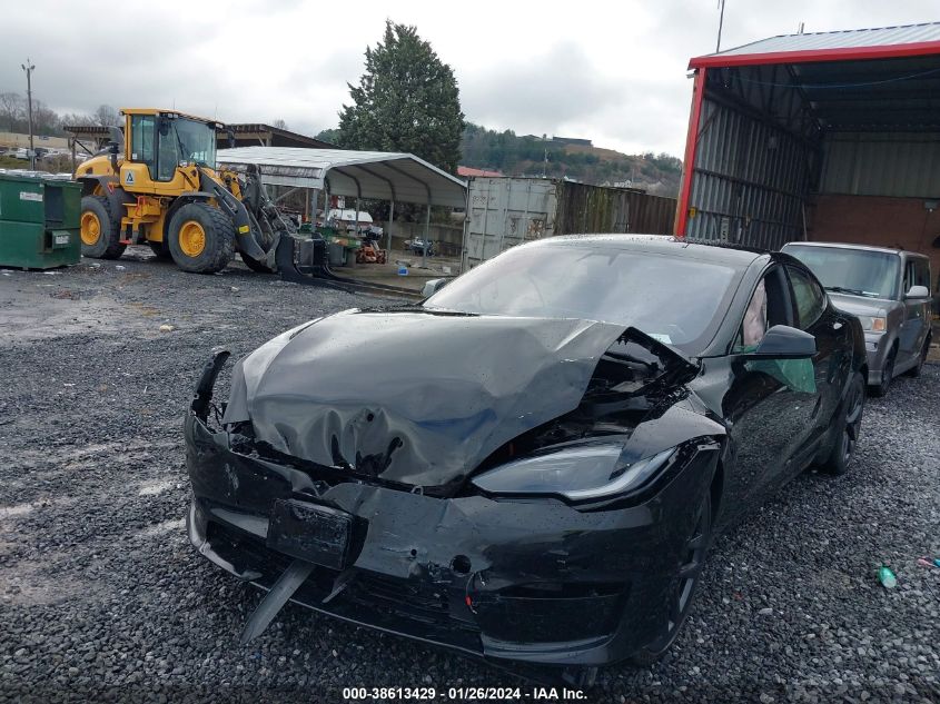 2022 TESLA MODEL S DUAL MOTOR ALL-WHEEL DRIVE - 5YJSA1E52NF478767