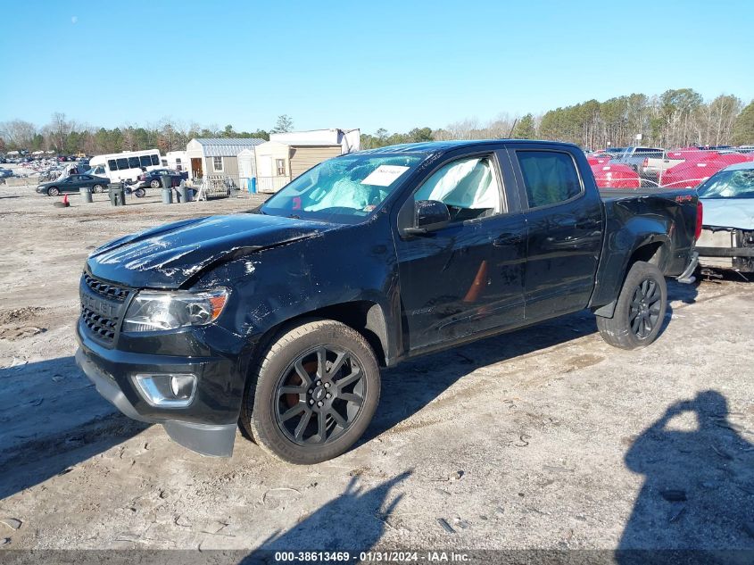 2020 CHEVROLET COLORADO LT - 1GCGTCEN5L1229042