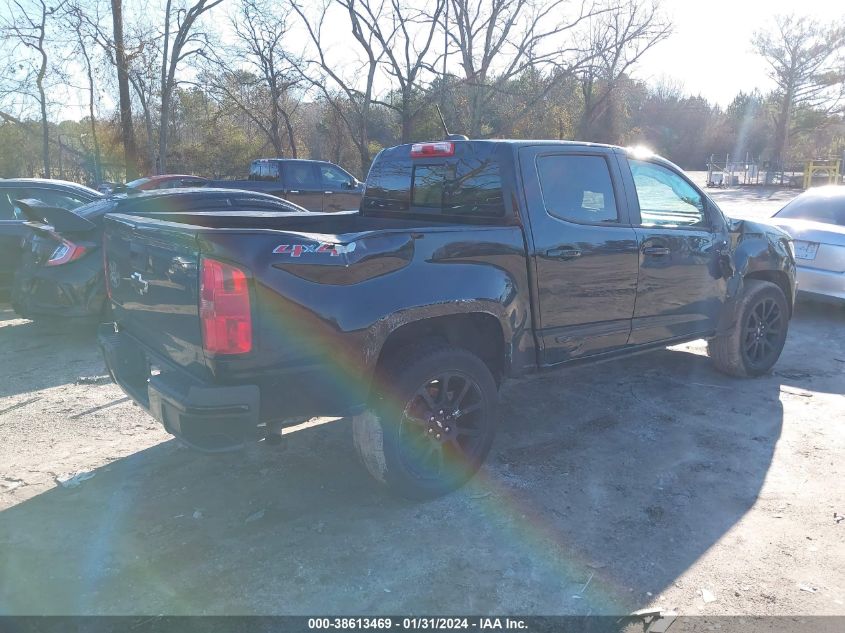 2020 CHEVROLET COLORADO LT - 1GCGTCEN5L1229042