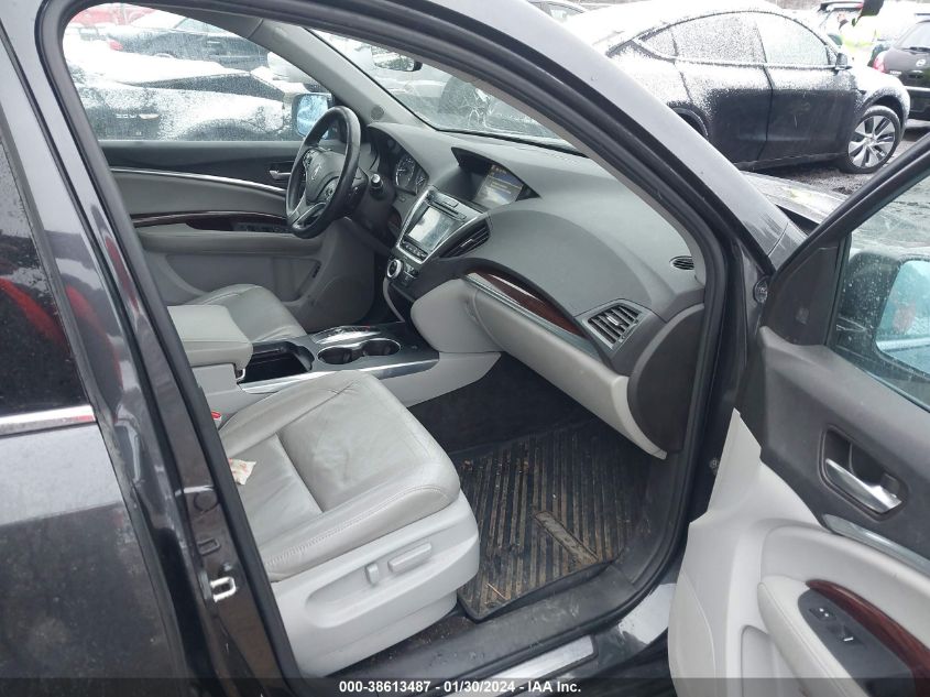 2016 ACURA MDX TECH/W/TECH/ACURAWATCH PLUS - 5FRYD4H48GB059104
