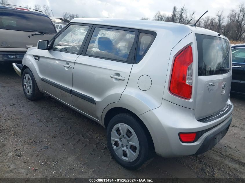 2013 KIA SOUL - KNDJT2A51D7520996