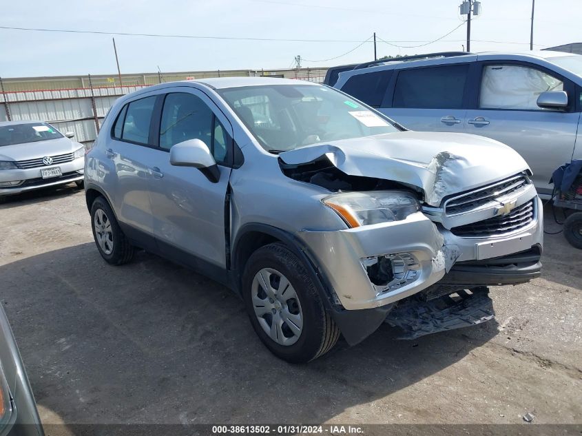 2016 CHEVROLET TRAX LS - KL7CJKSB3GB562829