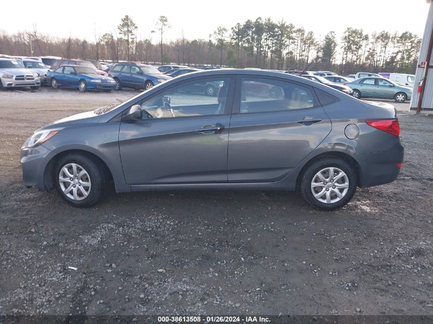 2013 HYUNDAI ACCENT GLS - KMHCT4AE7DU325230