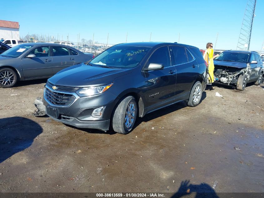 2020 CHEVROLET EQUINOX FWD LT 1.5L TURBO - 2GNAXKEV9L6198810