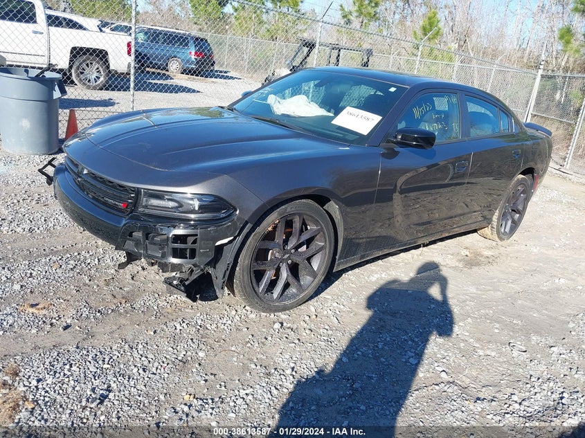VIN 2C3CDXBGXMH540563 2021 DODGE CHARGER SXT RWD