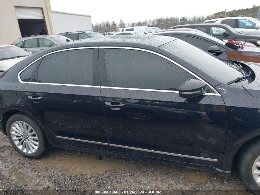 2017 VOLKSWAGEN PASSAT 1.8T SE - 1VWBT7A34HC036864