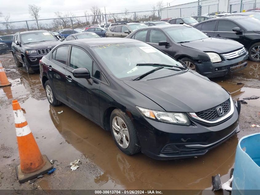 2014 HONDA CIVIC LX - 19XFB2F54EE261407