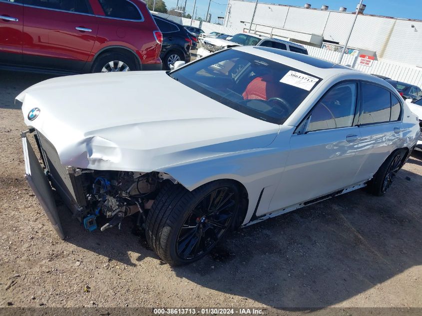 2020 BMW 7 SERIES M760I XDRIVE WBA7U6C01LBM62932