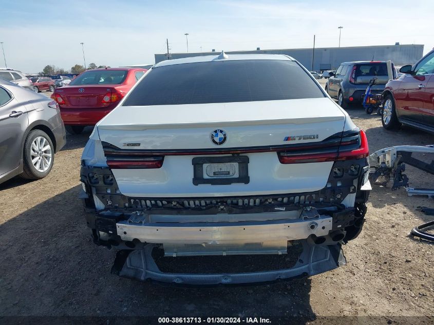 2020 BMW 7 SERIES M760I XDRIVE WBA7U6C01LBM62932