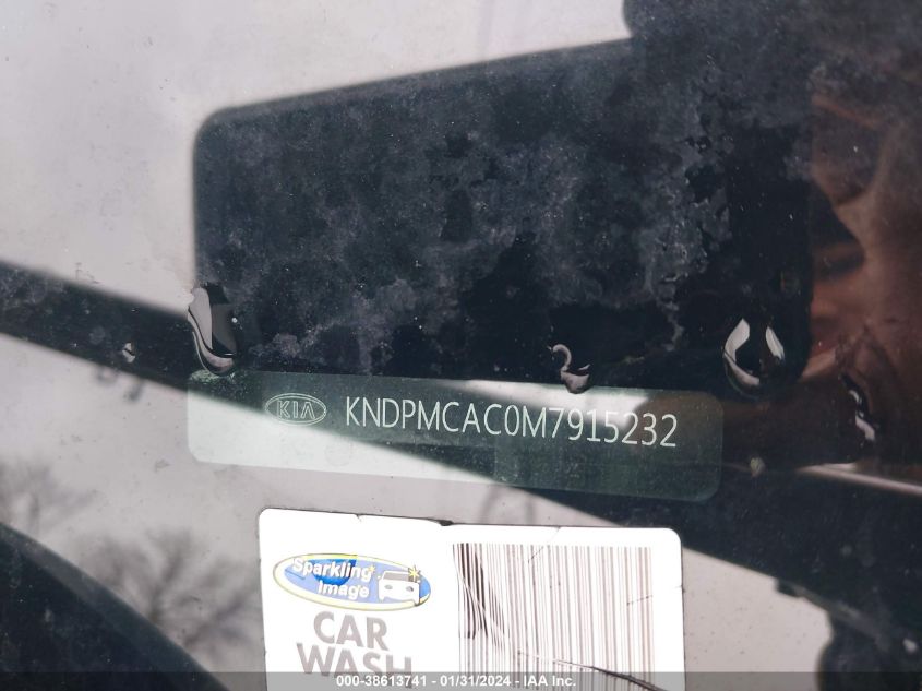 2021 KIA SPORTAGE LX - KNDPMCAC0M7915232