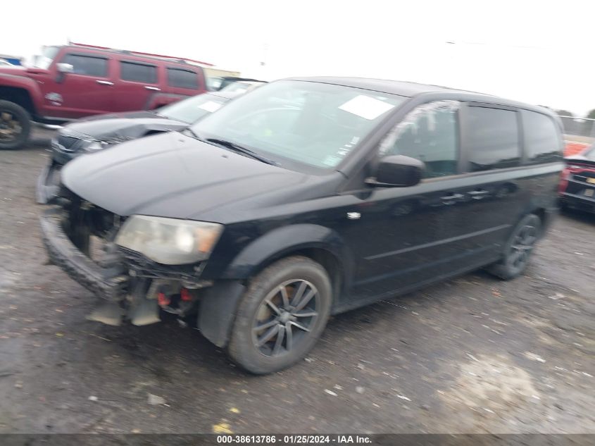 2014 DODGE GRAND CARAVAN AVP/SE - 2C4RDGBG6ER278963