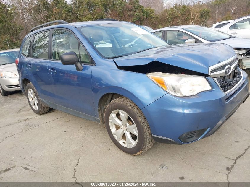 2015 SUBARU FORESTER 2.5I - JF2SJABC4FH556276