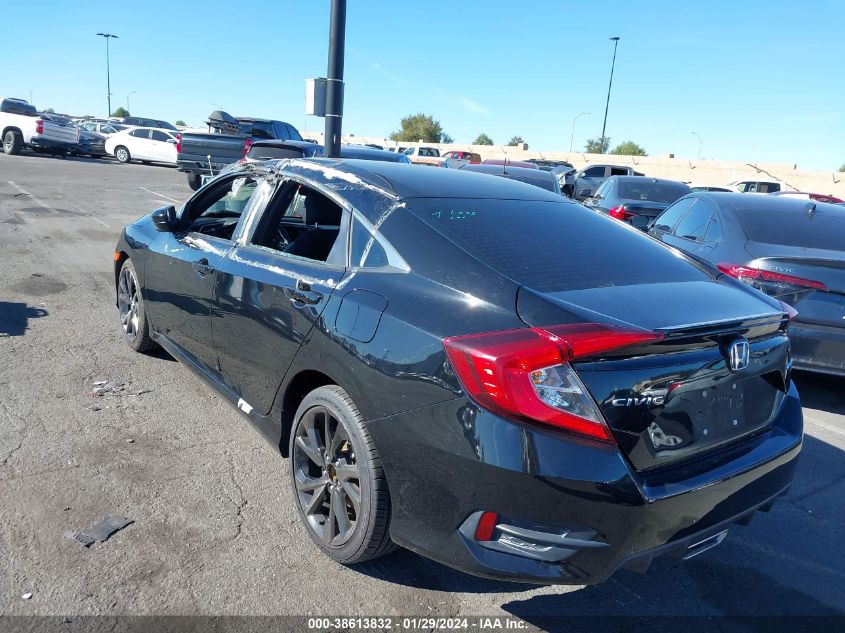 2020 HONDA CIVIC SPORT - 2HGFC2F80LH503927