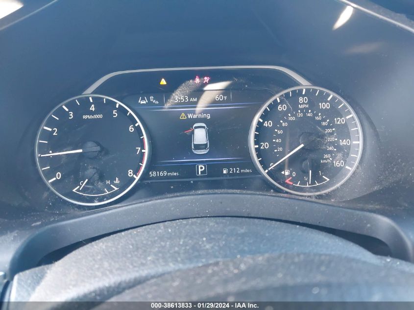 2020 NISSAN MURANO SV INTELLIGENT AWD - 5N1AZ2BSXLN107130